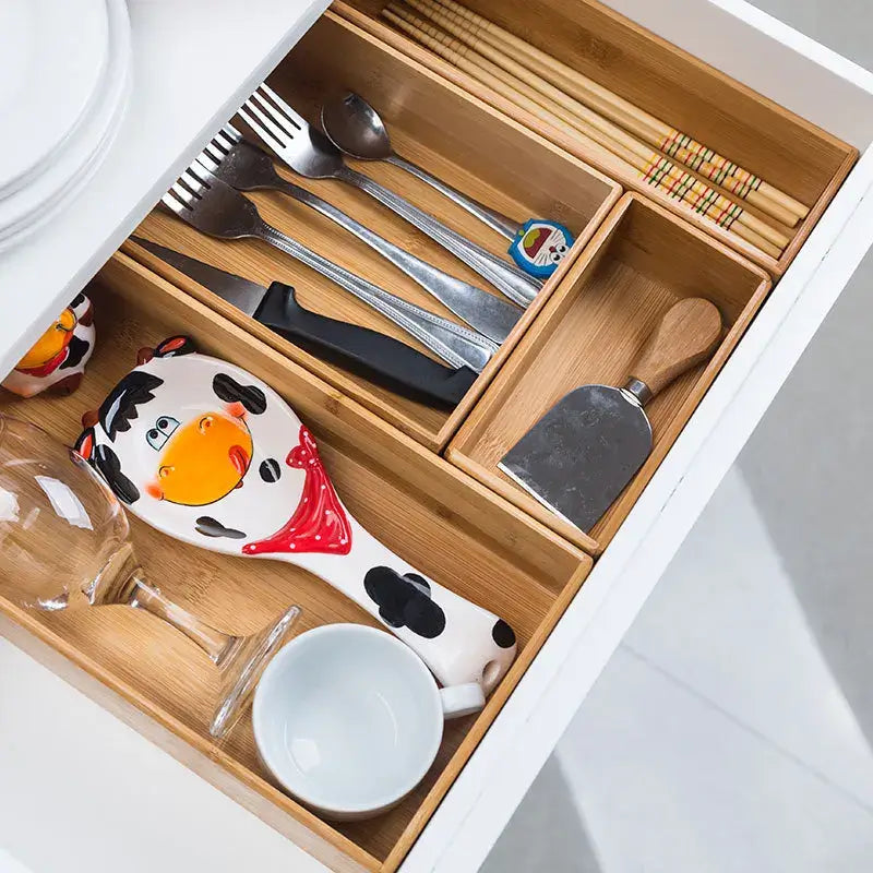 Bamboo Drawer Organizer™