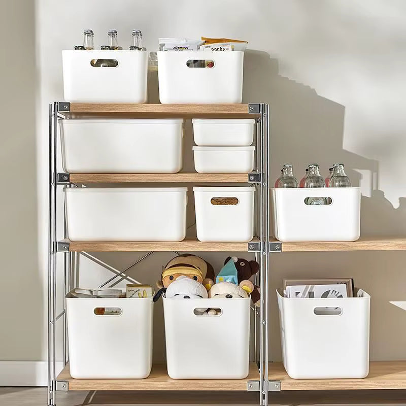 SpaceyHome™ Large Storage Box | Clean & Stackable Organizer