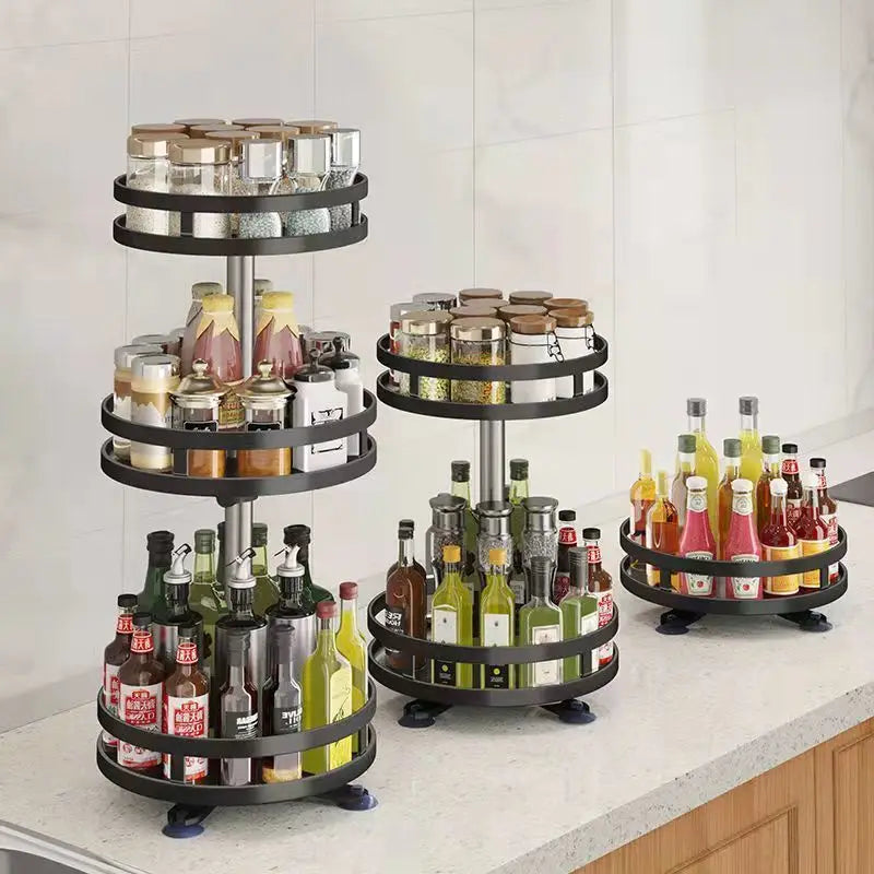 Rotating Spice Rack™ | 360° Kitchen Organizer