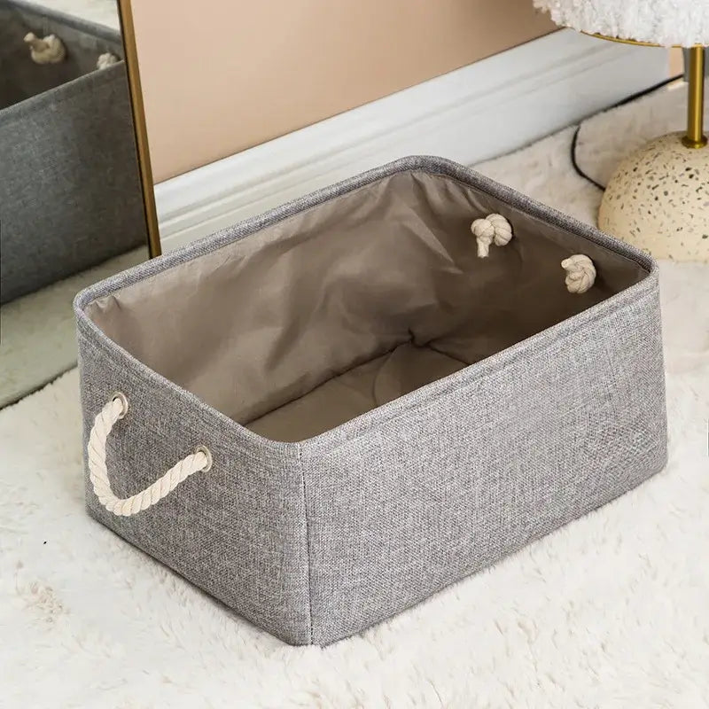 Minimalist Fabric Storage Basket™ | Multi-Purpose Home Organizer