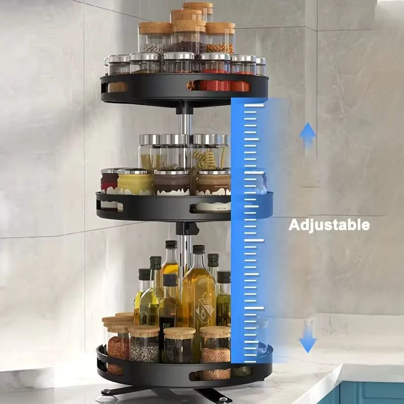 Rotating Spice Rack™ | 360° Kitchen Organizer